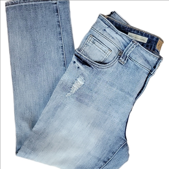 Kut from the Kloth Denim - Kut from the Kloth Distressed BARDOT Crop Skinny Boyfriend Jeans Size 4 EUC